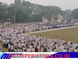 Sambut Hari Santri Nasional 2026, Pemkab. Merangin Bersama Forkopimda, TNI-POLRI Gelar Upacara Peringatan di Halaman kantor Bupati Merangin