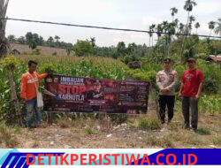 Polsek Peudada Patroli Cegah Karhutla, Pantauan Aplikasi Lancang Kuning Nihil Hotspot