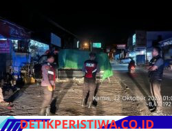 Cegah Gangguan Kamtibmas pada Malam Hari, Polsek Rendang Intensifkan Giat Blue Light Patrol 