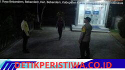 Cegah Gangguan Kamtibmas pada Malam Hari, Polsek Bebandem Gelar KRYD Patroli Barcode Sasar Sejumlah Obyek Vital 