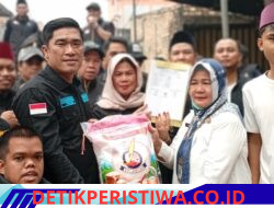 38 KK Terdampak Kebakaran di Jakabaring, HSB Gerak Cepat Salurkan Bantuan