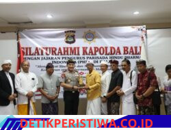 Pererat Sinergitas dengan PHDI, Kapolda Bali Ajak Peran Serta Masyarakat dalam Menjaga Kerukunan dan Keharmonisan