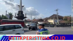 Ciptakan Kelancaran Arus Lalu Lintas Personil Lantas Rutin Lakukan Gatur Lalin di Ktl 2 Simpang 3 Kodim 
