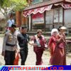 Kapolres Karangasem Pimpin Langsung Pengamanan Kunjungan Ibu Wakil Presiden RI, di Desa Adat Tenganan Pegringsingan