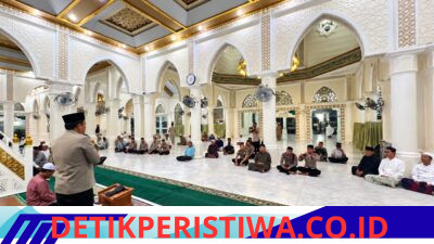 Kapolres Bireuen Subuh Keliling di Masjid Agung Sultan Jeumpa, Ajak Masyarakat Bersatu Perangi Narkoba