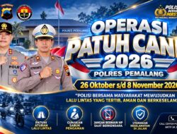 Polres Pemalang Gelar Operasi Patuh Candi 2026, Fokus Tingkatkan Disiplin dan Keselamatan Berlalu Lintas