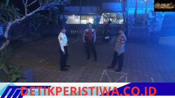 Pastikan Kondusiftas Keamanan Area Bank BRI Unit Selat, Polsek Selat Gelar Blue Light Patrol