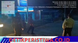 Pererat Sinergi dengan Masyarakat dalam Menjaga Situasi Kamtibmas,  Polsek Bebandem Intensifkan Giat Blue Light Patrol
