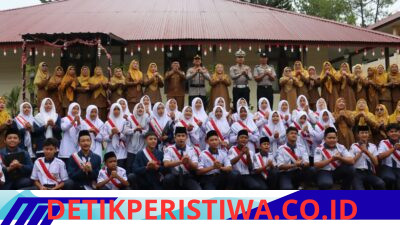 Polisi Peduli Pendidikan, Kapolres Aceh Tengah Motivasi Siswa Untuk Sukses dan Berprestasi