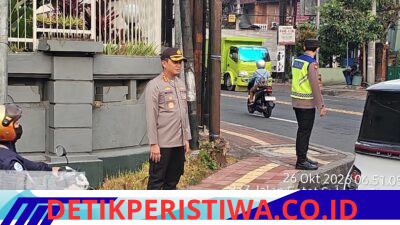 Bangun Kedekatan Polri dengan Masyarakat, Pejabat Polda Bali Hadir di Tengah-tengah Masyarakat Atur Lalu Lintas dan Serap Aspirasi Masyarakat 