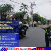 Rutinitas Satlantas Polres Karangasem Laksanakan Pos Sore dan Gatur Lalin di Seputaran Pasar Senggol Jalan Gajah Mada Amlapura