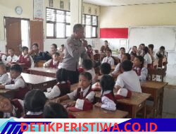 Polisi Peduli Pendidikan, Bhabinkamtibmas Desa Sinduwati Sosialisasikan Pencegahan Perundungan kepada Siswa-siswi SD Negeri 2 Sinduwati