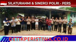 PERERAT KEMITRAAN, KAPOLRES BELITUNG TIMUR AKBP Dr. HUSNI TAMRIN SILATURAHMI BERSAMA WARTAWAN