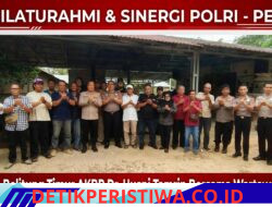 PERERAT KEMITRAAN, KAPOLRES BELITUNG TIMUR AKBP Dr. HUSNI TAMRIN SILATURAHMI BERSAMA WARTAWAN
