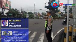 Pastikan Kelancaran Arus Lalu Lintas, Personil Lantas Rutin Lakukan Gatur Lalin di Ktl 2 Simpang 3 Kodim 