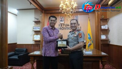 Perkuat Sinergi dengan Forkopimda, Kapolda Bali Kunjungi Ketua DPRD Provinsi Bali di Renon