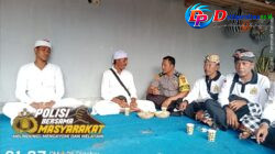 Pererat Sinergi Bhabinkamtibmas Sambangi Warga Masyarakat Gelar Dialogis Kamtibmas