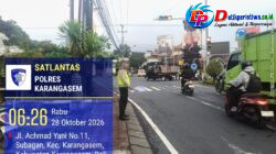 Pastikan Ketertiban dan Kelancaran Arus Lalulintas, Personil Sat Lantas Rutin Lakukan Gatur Pagi di Ktl 1 Simpang 4 Subagan 