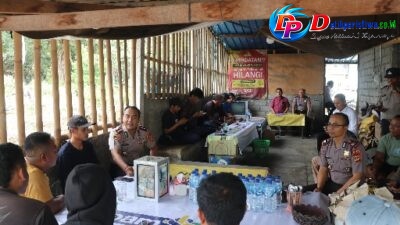 Bangun Kedekatan Polri dengan Masyarakat, Kapolres Karangasem Gelar Kumpul Bersama dengan Para Sopir Truk