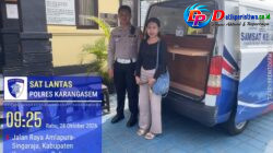 Sat Lantas Polres Karangasem Permudah Masyarakat Bayar Pajak Kendaraan, Melalui Layanan SAMSAT Keliling