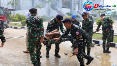 Ketangkasan dan Ketepatan Bertindak Menjadi Penentu, Simulasi Serangan Udara Uji Kesiapan Tempur Prajurit Lanal Dumai