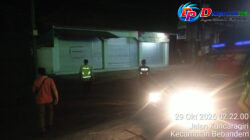 Jaga Keamanan dan Ketertiban Wilkumnya, Polsek Bebandem Intensifkan Giat Blue Light Patrol