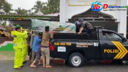 Polsek Muara Pinang Hadir Bantu Keluarga yang Berduka Lewat Program Si Baja