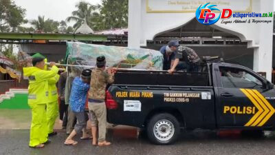 Polsek Muara Pinang Hadir Bantu Keluarga yang Berduka Lewat Program Si Baja