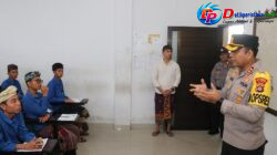 Melalui Program Polisi Peduli Pengangguran, Kapolres Karangasem Memotivasi Calon Pekerja Migran di LPK WTC 