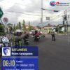 Pastikan Kelancaran Arus Lalu Lintas, Personil Sat Lantas Lakukan Gatur Lalin di Pos Ktl 2 Simpang tiga Kodim