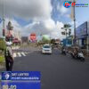 Jaga Ketertiban dan Kelancaran Arus Lalulintas, Personil Sat Lantas Rutin Laukan Gatur Pagi di Simpang Empat Subagan Amlapura