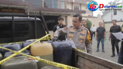 Polres Blitar Ungkap Kasus Dugaan Penimbunan 1.030 Liter BBM Bersubsidi