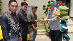 Kapolresta Sumenep Serahkan Pinjam Pakai Barang Bukti Kendaraan kepada Pemiliknya
