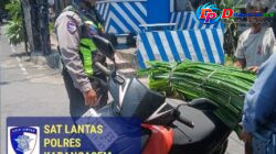 Jaga Kamseltibcar Lantas Kondusif, Satlantas Laksanakan Polres Karangasem Laksanakan Patroli Dialogis di Wilkum Polres Karangasem 