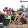 Dukung Program Green Policing, Polres Karangasem Gelar Aksi Bersih-Bersih Pantai dan Tanam Pohon di Pesisir Yeh Kali