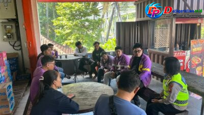 Polantas Menyapa, Kasat Lantas Polres Karangasem Undang Komunitas Ojol Berikan Pesan Edukatif Keselamatan dalam Berlalulintas 