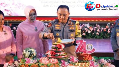 Hadiri Syukuran HKGB ke-74, Kapolda Bali Apresiasi Dedikasi dan Loyalitas Bhayangkari selama Mendampingi Suami Sebagai Anggota Polri