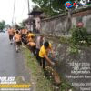 Wujudkan Program Green Policing, Polsek Sidemen Gelar Aksi Bersih-bersih di Lingkungan SDN 2 Sidemen Jelang Hari Raya Saraswati