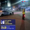 Melalui Giat Blue Light Patrol,  Satlantas Polres Karangasem Tegakkan Disiplin Lalu Lintas Demi Keselamatan Pengguna Jalan
