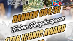 Brigjen TNI Kohir Raih Star Iconic Awards 2026