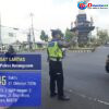 Cegah Lakalantas dan Pastikan Kelancaran Arus Lalu Lintas, Personil Lantas Melaksanakan Gatur Lalin di Pos Ktl 2 Simpang 3 Kodim