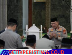 Kapolda Sulsel Salat Subuh di Al-Markaz, PJU Polda Sulsel Sambangi Sejumlah Masjid