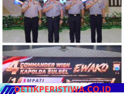 Kapolda Sulsel Perkenalkan EWAKO, 4 Nilai yang Jadi Pedoman Personel