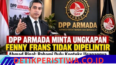 DPP ARMADA Minta Pernyataan Fenny Frans Tak Dipelintir, Ahmad Rinal: Pahami Konteks Sebelum Menghakimi