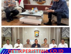 Frederik Kalalembang Silaturahmi dengan Wakapolda Sulsel, Bahas Ranteballa, BBM hingga Geng Motor