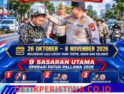 Operasi Patuh Pallawa 2026 Digelar 26 Oktober, 9 Pelanggaran Jadi Sasaran