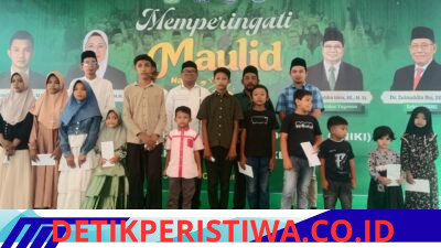 Peringati Maulid Nabi 1448 H, UNIKI Bireuen Santuni 26 Anak Yatim
