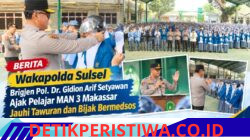 Wakapolda Sulsel Ajak Pelajar MAN 3 Makassar Jauhi Tawuran dan Bijak Bermedsos