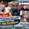 Kapolda Sulsel Ajak Warga Gowa Aktif Jaga Kamtibmas, Ingatkan Miras hingga Penipuan Digital