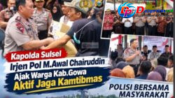 Kapolda Sulsel Ajak Warga Gowa Aktif Jaga Kamtibmas, Ingatkan Miras hingga Penipuan Digital